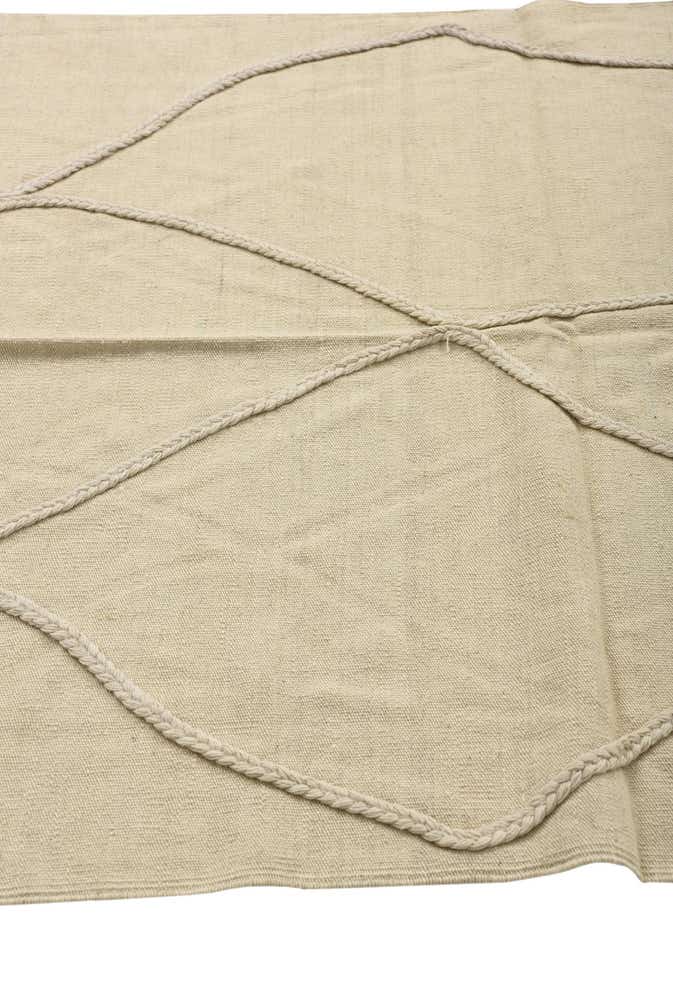 4' 2 x 6' Hand Woven Kilim Modern Wool Rug