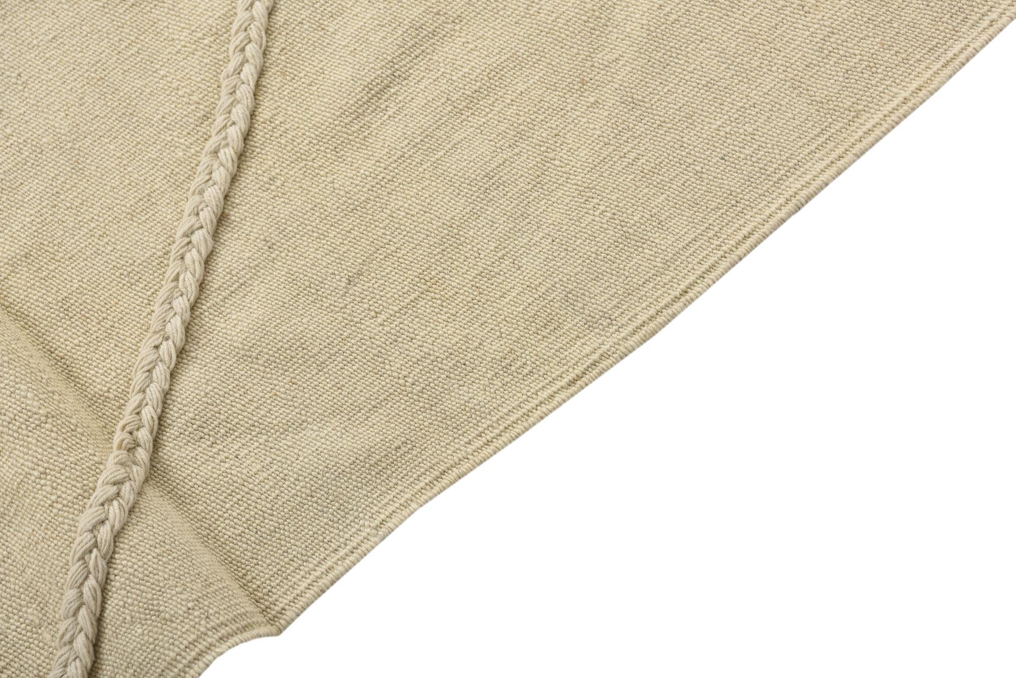 4' 2 x 6' Hand Woven Kilim Modern Wool Rug