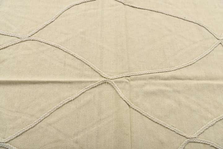 4' 2 x 6' Hand Woven Kilim Modern Wool Rug