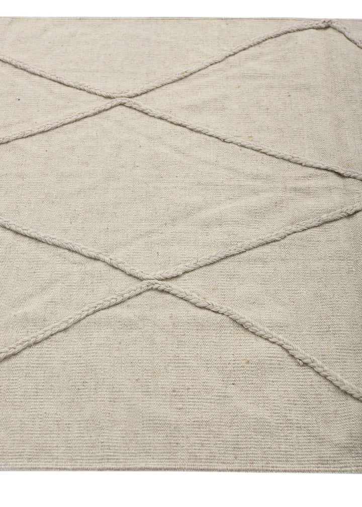 3' 5 x 4' 11 Hand Woven Kilim Modern Wool Rug