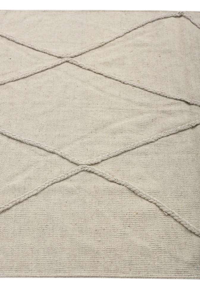 3' 5 x 4' 11 Hand Woven Kilim Modern Wool Rug