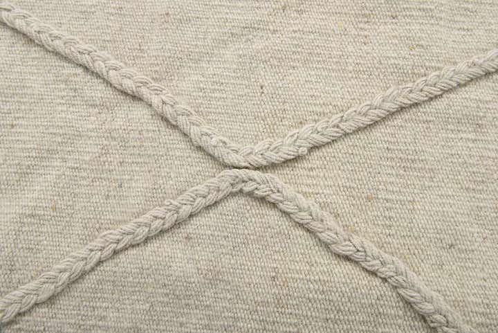 3' 5 x 4' 11 Hand Woven Kilim Modern Wool Rug