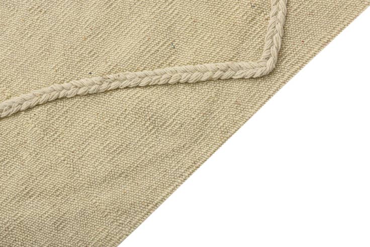 Detail image of 3' 3 x 4' 10 Hand Woven Kilim Modern Wool Rug