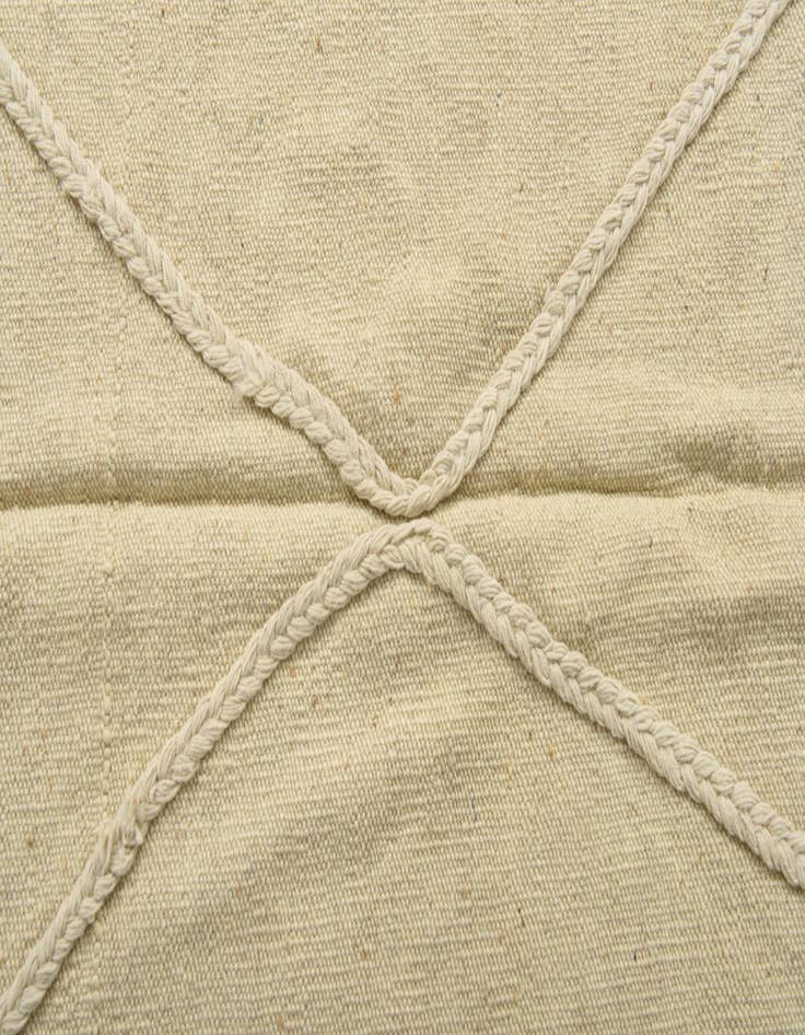 Detail image of 3' 3 x 4' 10  Hand Woven Kilim Modern Wool Rug