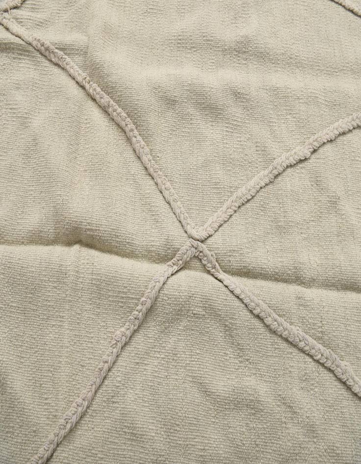 Detail image of 4' x 5' 3  Hand Woven Kilim Modern Wool Rug