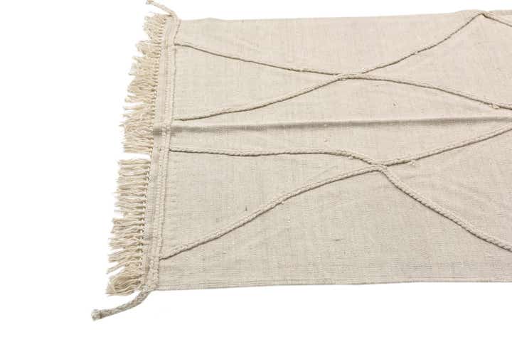 3' 3 x 5' 1 Hand Woven Kilim Modern Wool Rug