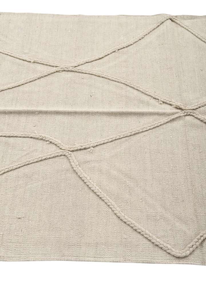 3' 3 x 5' 1 Hand Woven Kilim Modern Wool Rug