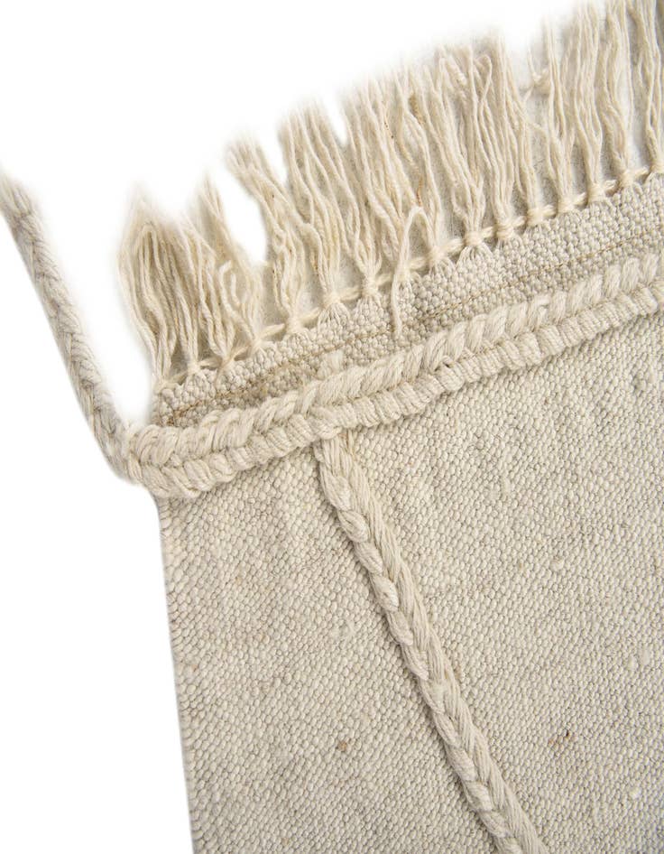 Detail image of 3' 3 x 5' 1  Hand Woven Kilim Modern Wool Rug