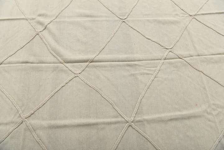 5' 7 x 7' 9 Hand Woven Kilim Modern Wool Rug