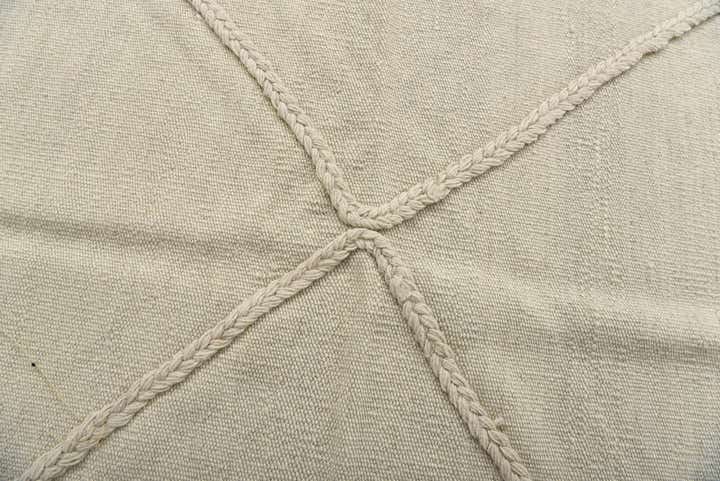 5' 7 x 7' 9 Hand Woven Kilim Modern Wool Rug