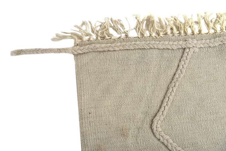 5' 7 x 7' 9 Hand Woven Kilim Modern Wool Rug