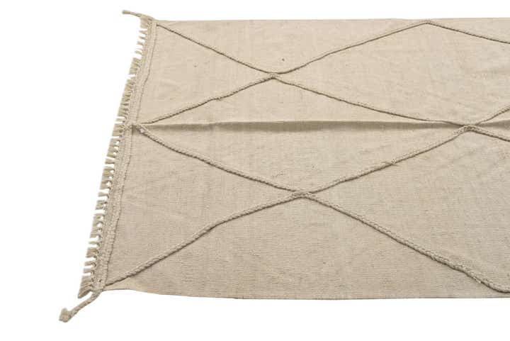 4' 1 x 6' 1 Hand Woven Kilim Modern Wool Rug