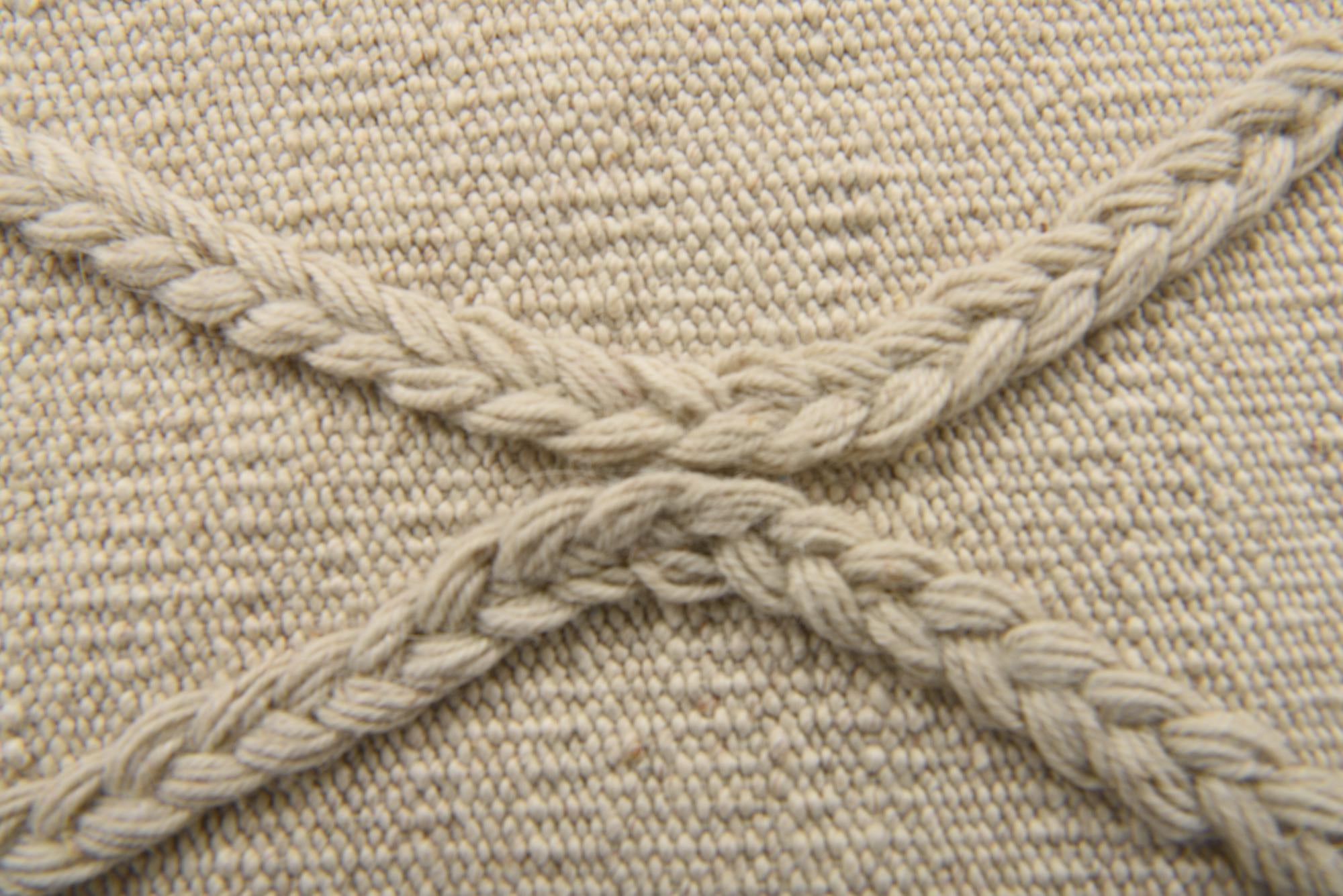 4' 1 x 6' 1 Hand Woven Kilim Modern Wool Rug