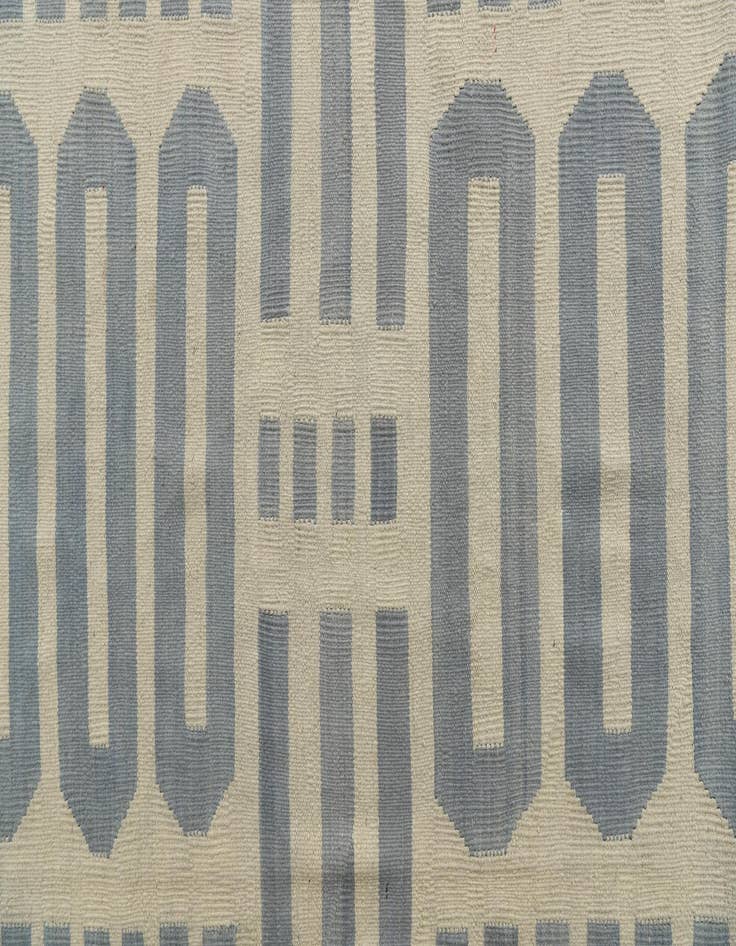 Detail image of 8' 2 x 10'  Hand Woven Kilim Modern Wool Rug