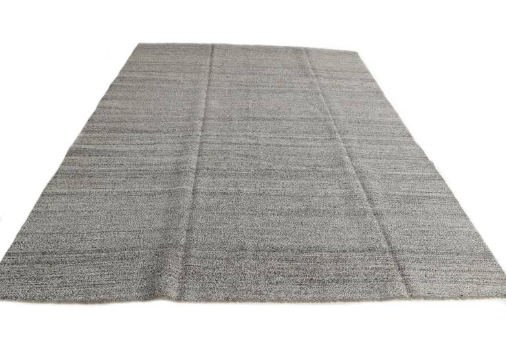 Detail image of 9' x 11' 5 Hand Woven Kilim Modern Wool Rug