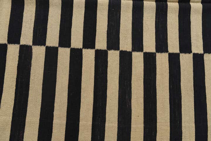5' 9 x 7' 9 Hand Woven Kilim Modern Wool Rug