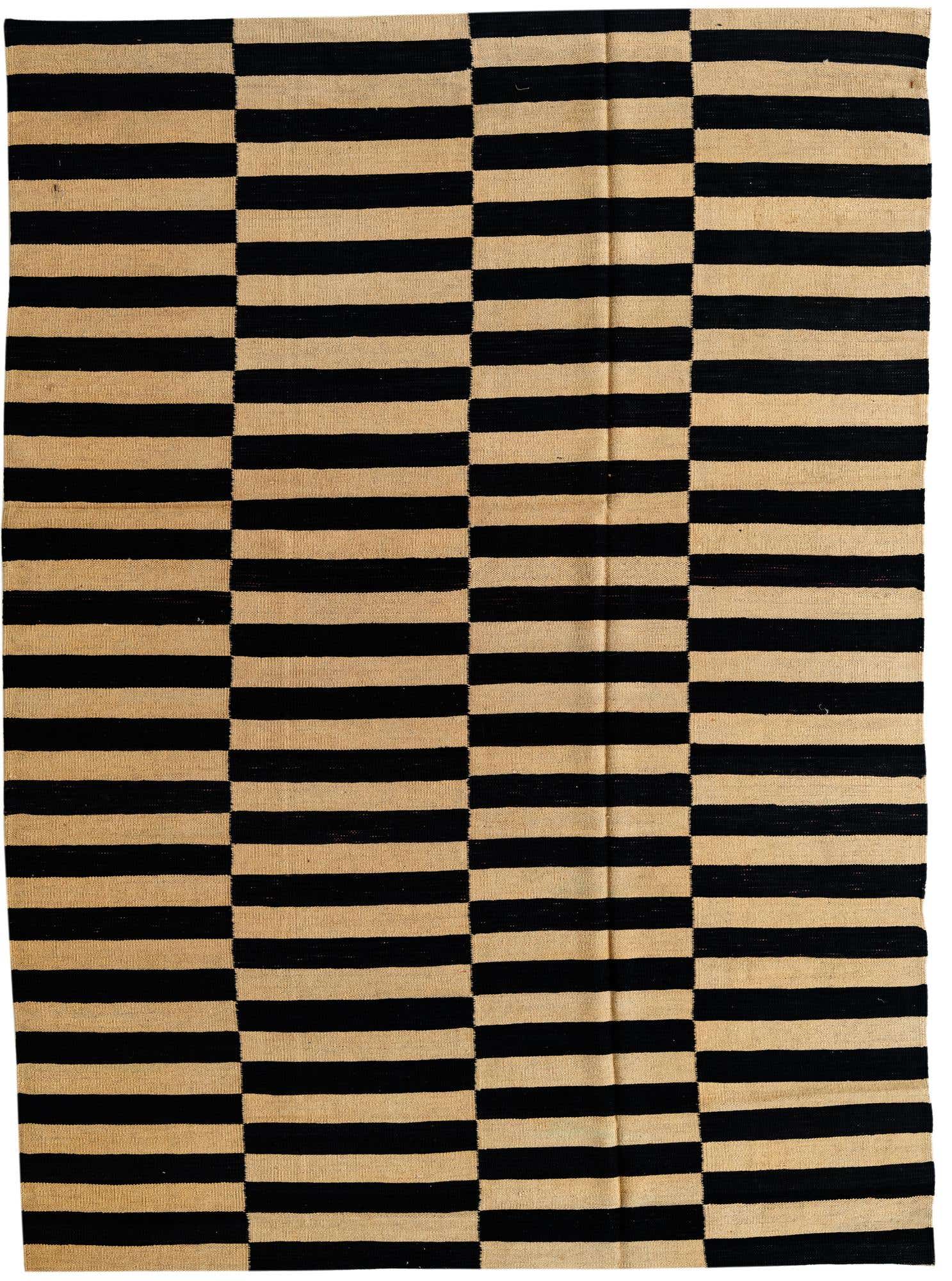5' 9 x 7' 9 Hand Woven Kilim Modern Wool Rug