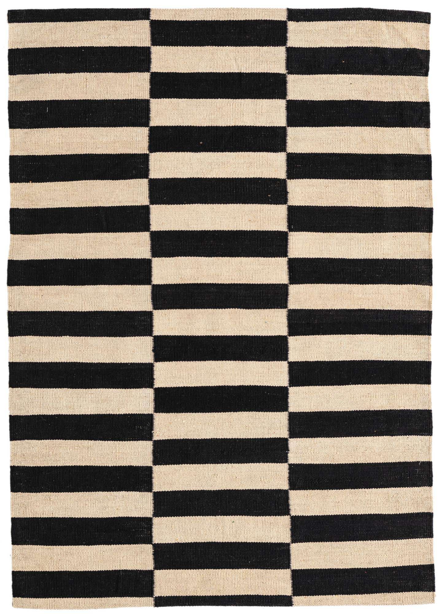 3' 4 x 4' 8 Hand Woven Kilim Modern Wool Rug