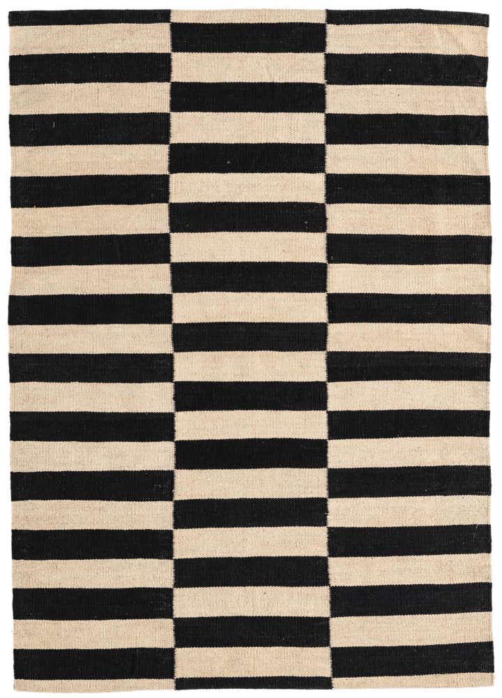 3' 4 x 4' 8 Hand Woven Kilim Modern Wool Rug