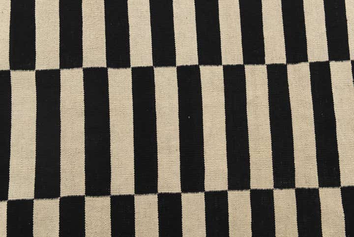 3' 3 x 4' 9 Hand Woven Kilim Modern Wool Rug