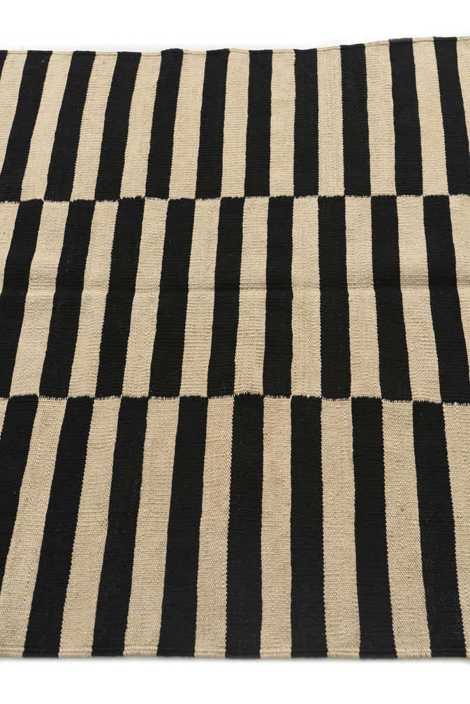 3' 6 x 4' 8 Hand Woven Kilim Modern Wool Rug