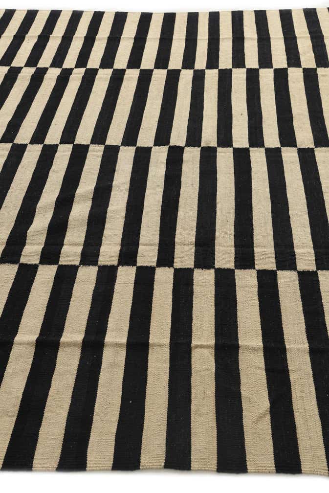 8' 5 x 9' 8 Hand Woven Kilim Modern Wool Rug