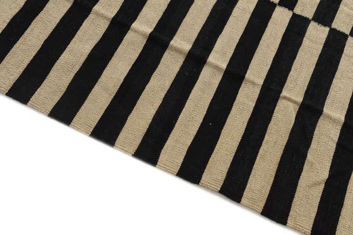 8' 5 x 9' 8 Hand Woven Kilim Modern Wool Rug