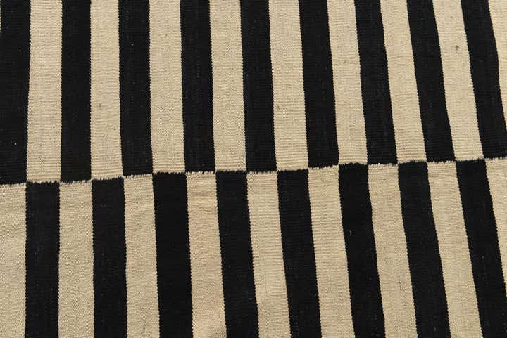 8' 5 x 9' 8 Hand Woven Kilim Modern Wool Rug