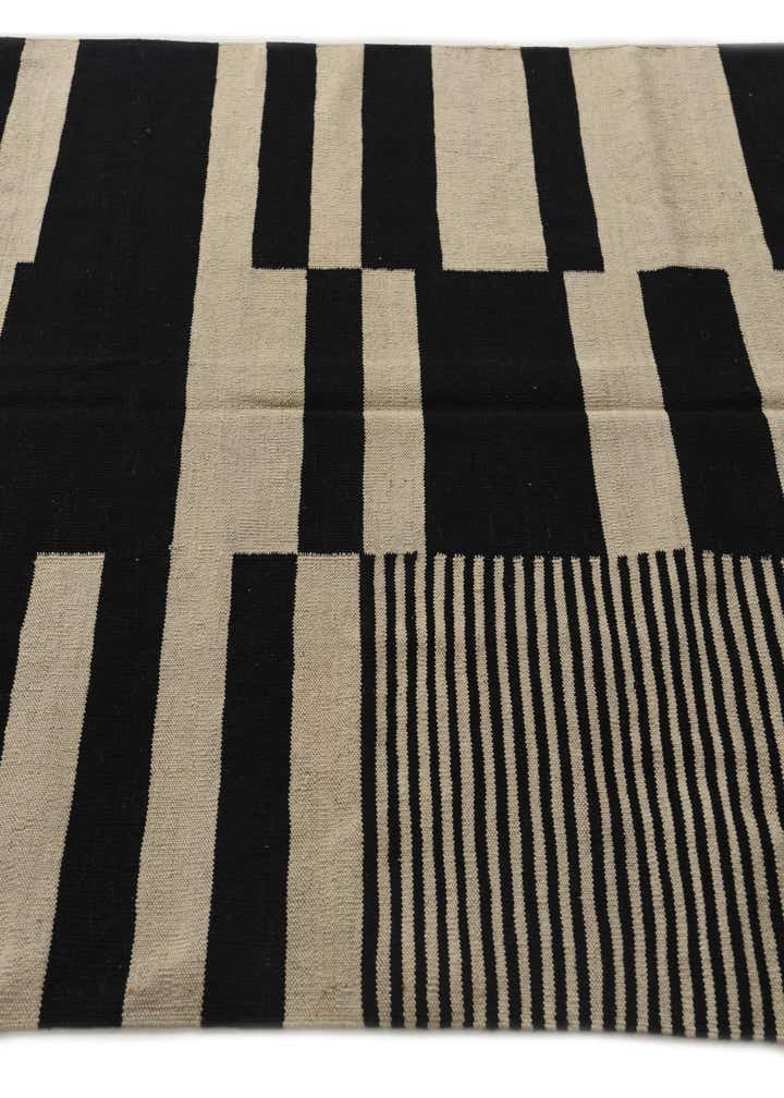 5' x 6' 8 Hand Woven Kilim Modern Wool Rug