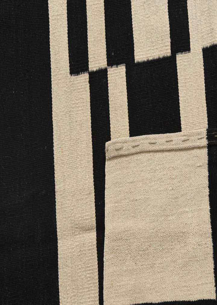 5' x 6' 8 Hand Woven Kilim Modern Wool Rug