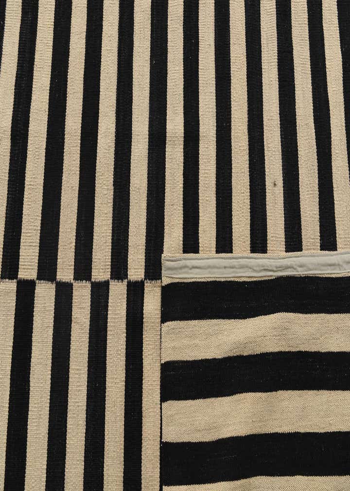 8' 9 x 9' 8 Hand Woven Kilim Modern Wool Rug