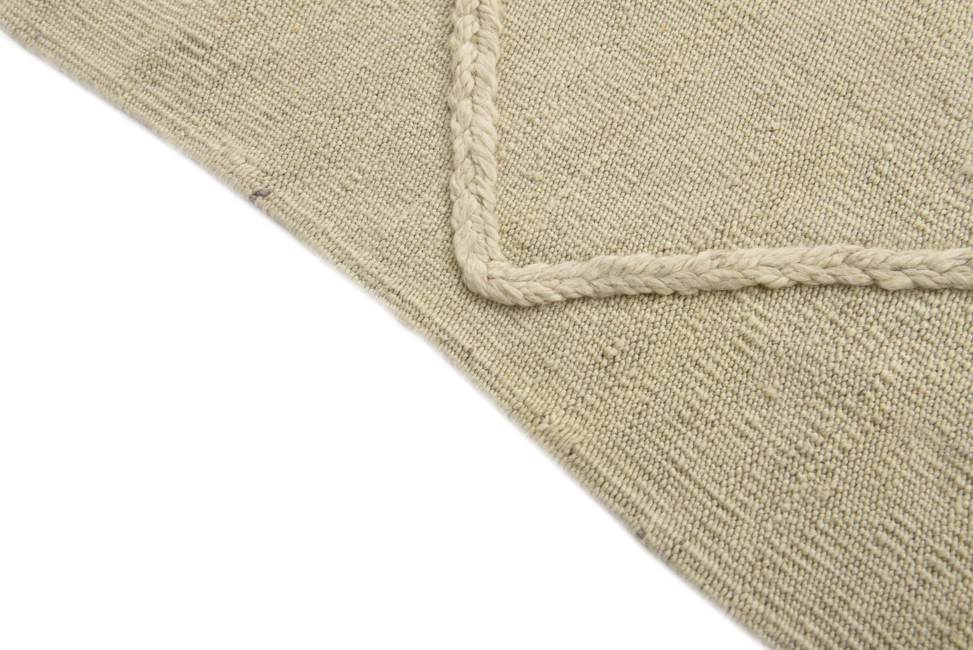 3' 10 x 6' Hand Woven Kilim Modern Wool Rug