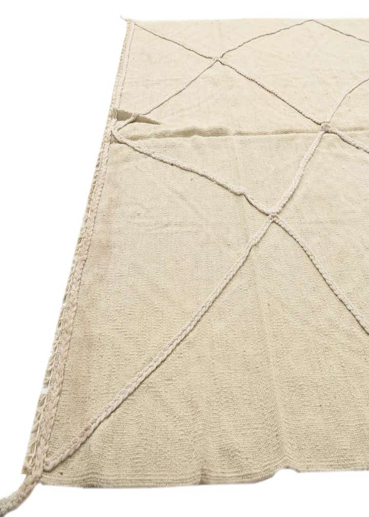 5' x 6' 5 Hand Woven Kilim Modern Wool Rug