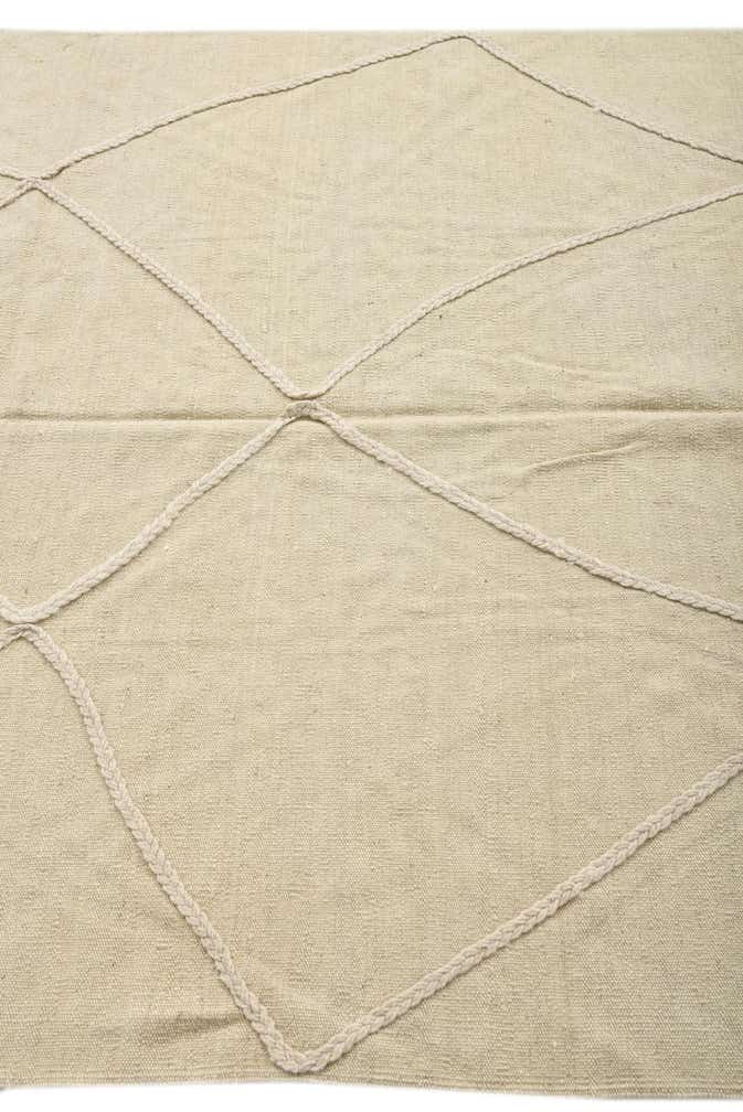 5' x 6' 5 Hand Woven Kilim Modern Wool Rug