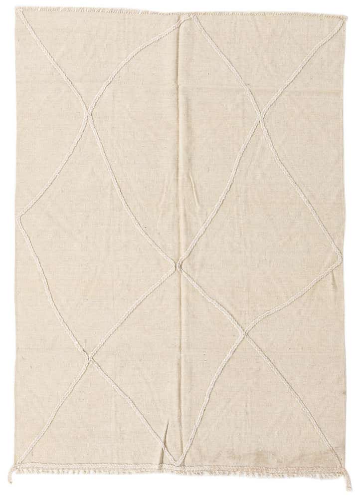 5' x 6' 5 Hand Woven Kilim Modern Wool Rug