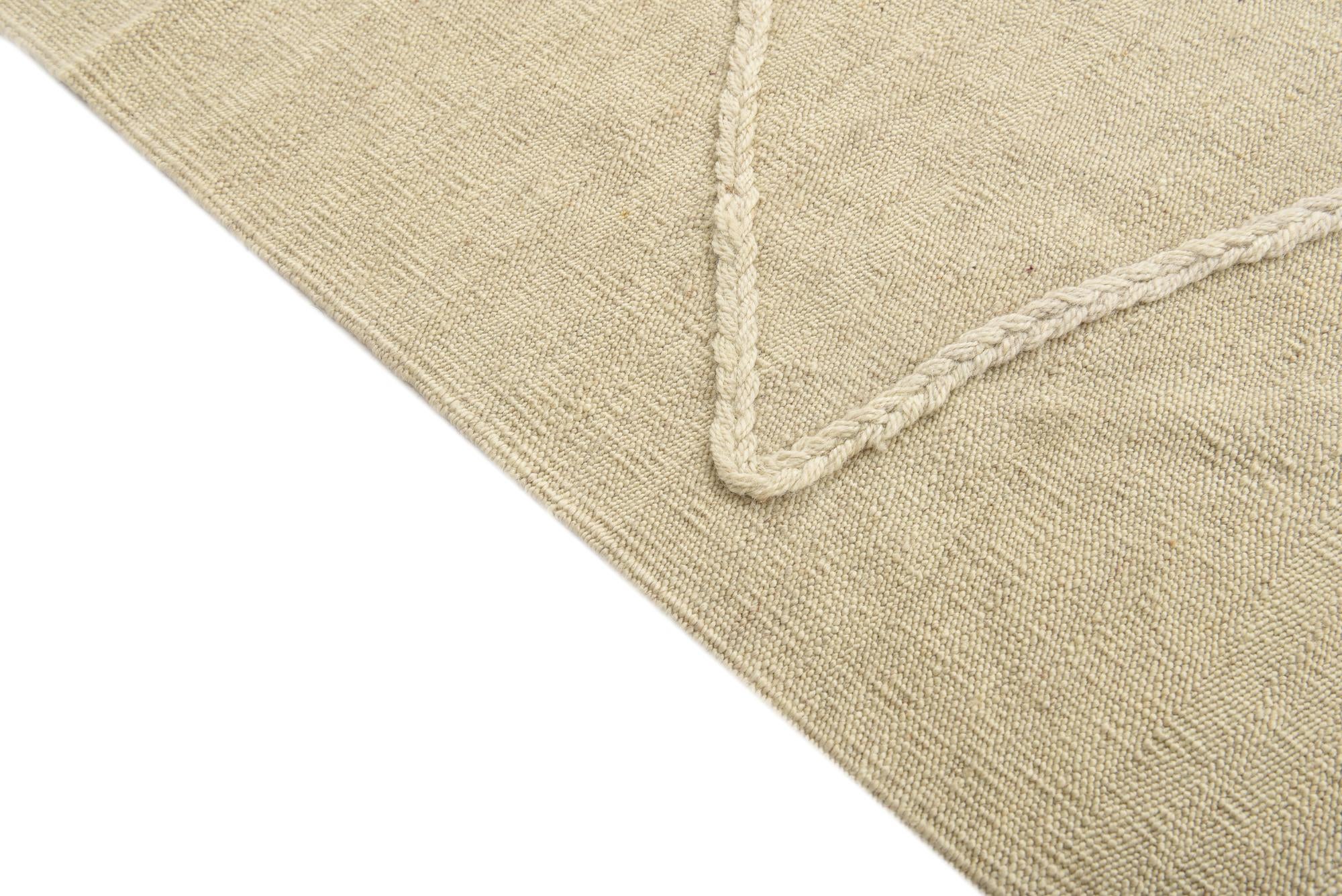 5' 9 x 7' 10 Hand Woven Kilim Modern Wool Rug