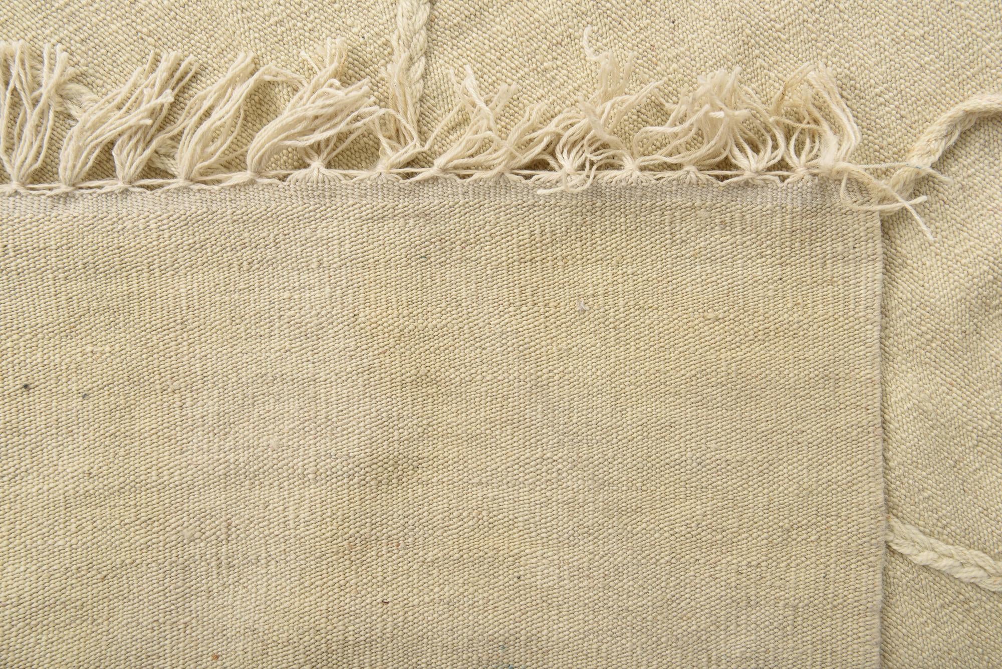 5' 9 x 7' 10 Hand Woven Kilim Modern Wool Rug