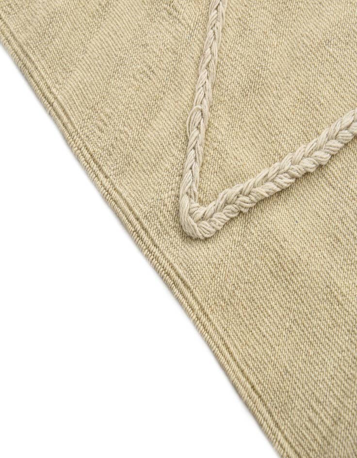 Detail image of 3' 5 x 4' 10  Hand Woven Kilim Modern Wool Rug