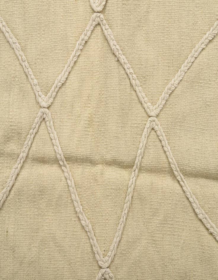 Detail image of 3' 5 x 4' 10  Hand Woven Kilim Modern Wool Rug