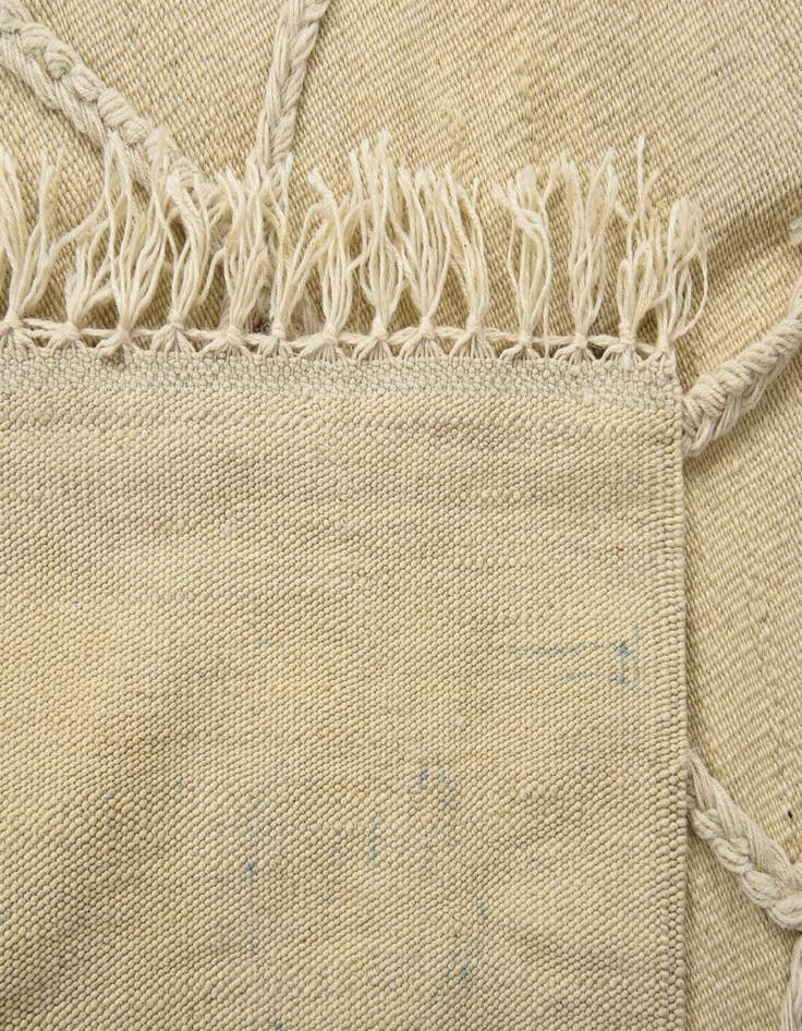 Detail image of 3' 5 x 4' 10  Hand Woven Kilim Modern Wool Rug