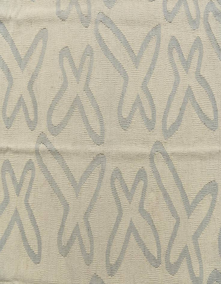 Detail image of 5' 1 x 6' 5  Hand Woven Kilim Modern Wool Rug