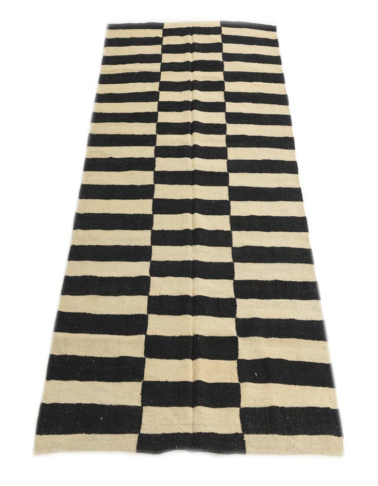 Detail image of 4' 3 x 5' 10  Hand Woven Kilim Modern Wool Rug