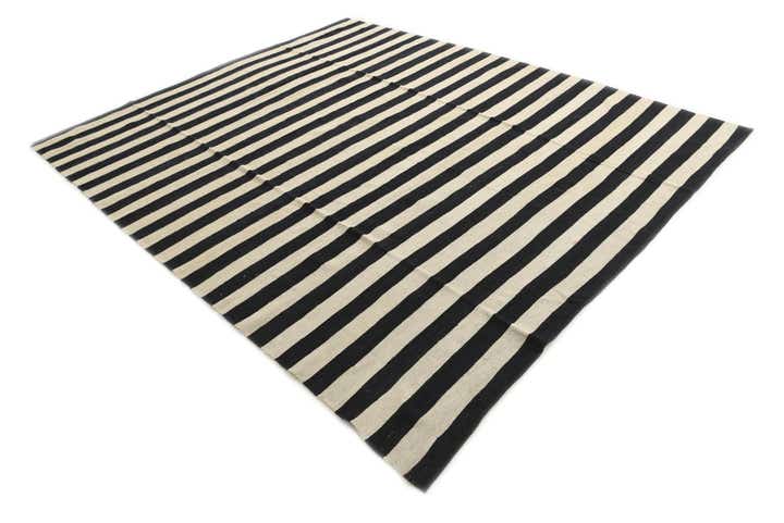 8' 3 x 9' 9 Hand Woven Kilim Modern Wool Rug