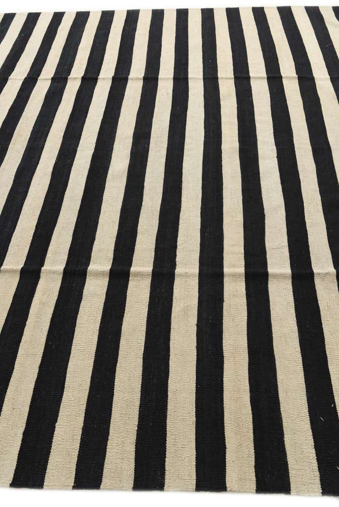 8' 3 x 9' 9 Hand Woven Kilim Modern Wool Rug