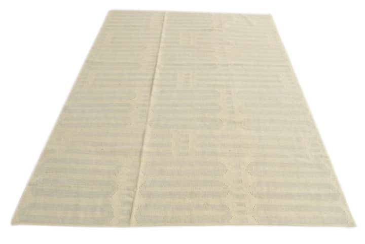 5' 9 x 7' 7 Hand Woven Kilim Modern Wool Rug