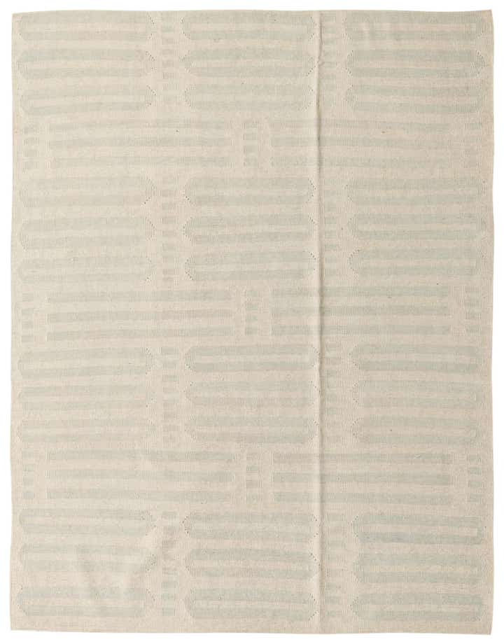 5' 9 x 7' 7 Hand Woven Kilim Modern Wool Rug