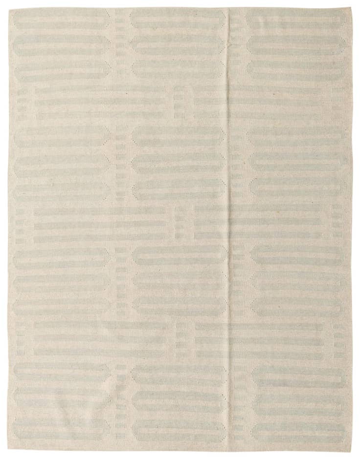 Detail image of 5' 9 x 7' 7 Hand Woven Kilim Modern Wool Rug