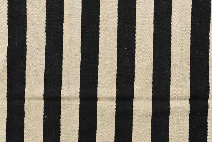 6' 8 x 9' 8 Hand Woven Kilim Modern Wool Rug