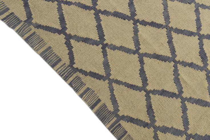 Detail image of 5' 9 x 7' 10 Hand Woven Kilim Modern Wool Rug