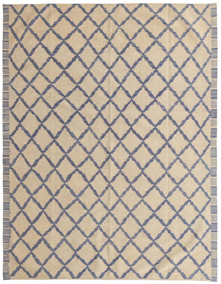 Detail image of 5' 9 x 7' 10 Hand Woven Kilim Modern Wool Rug